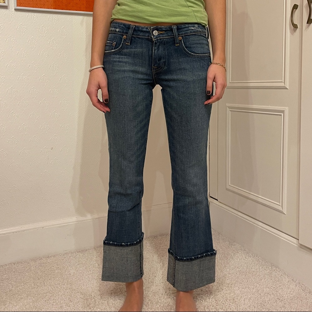 Vintage Levi’s! Low waisted denim